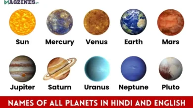 planets name in hindi and english